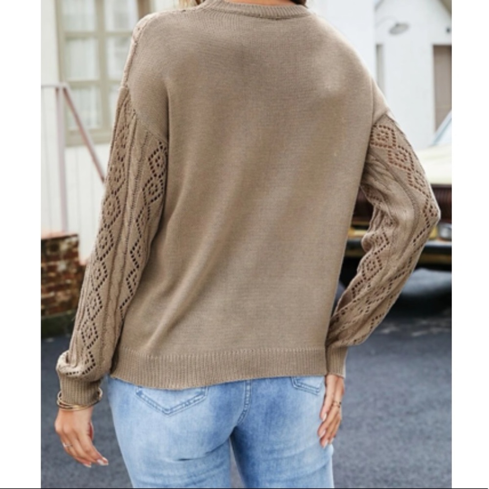 Boho lace sweater - Picture 2 of 16
